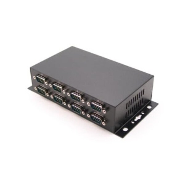 Industrial 8-Port RS-232 to USB 2.0 High Speed Converter with Locking Feature